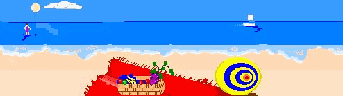 Beach Scene
